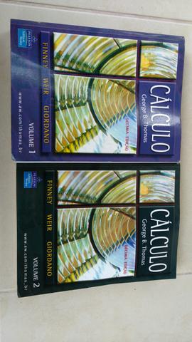 Livro Cálculo Volumes 1 e 2