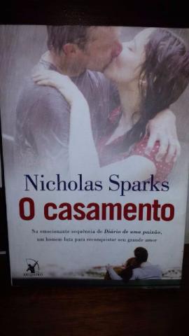 Livro O Casamento De Nicholas Sparks