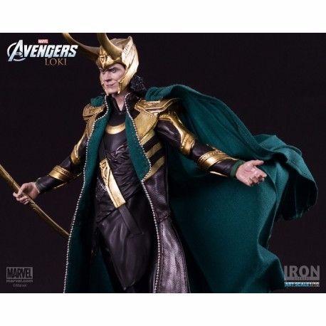 Loki Art Scale 1/10 Avengers Vingadores - Iron Studios