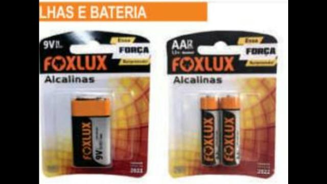 Pilhas foxlux