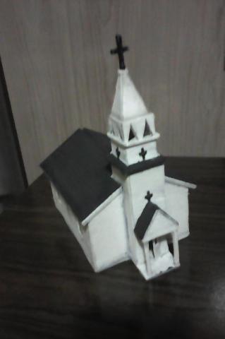 Réplica Igrejinha escla HO