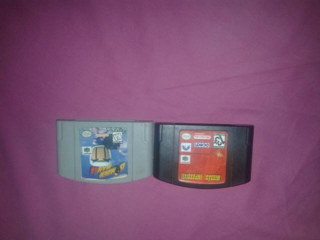 2 fitas do Nintendo 64 leia!
