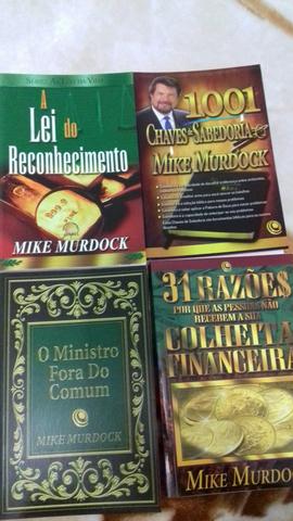 4 livros do autor Mike Murdock!!! Todos em excelente
