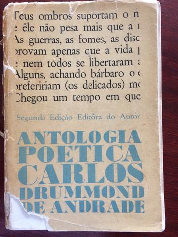 Antologia poética Carlos Drummond de Andrade