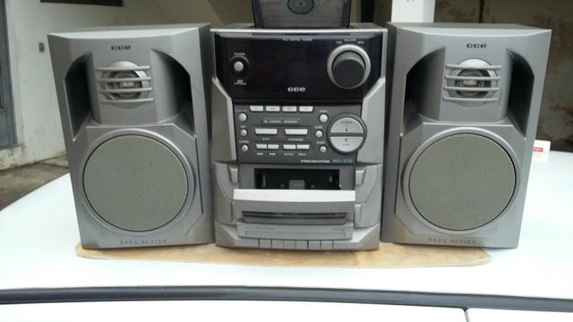 Aparelho de som cd,radio Am/Fm,toca fitas e controle