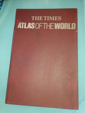 Atlas inglês gigante marca the times atlas of te world
