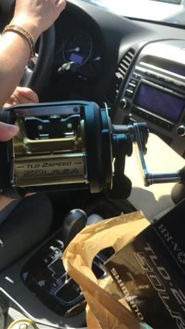 Carretilha SHIMANO® TLD 2-Speed 50L.R.SA