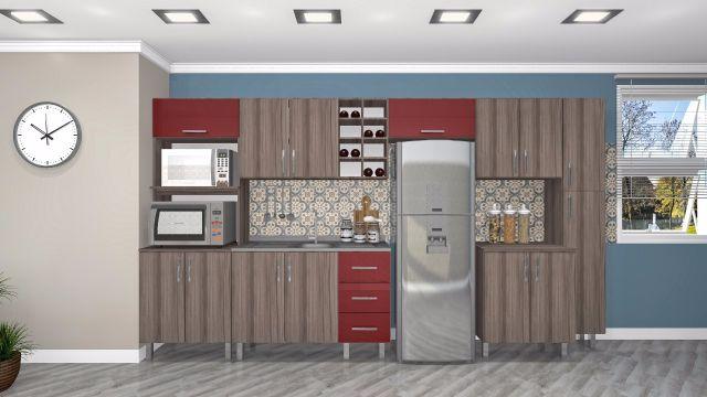 Cozinha modulada Jade 7pçs Orçamento grátis