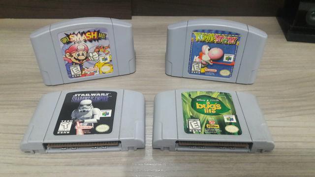 Fitas de nintendo 64 originais