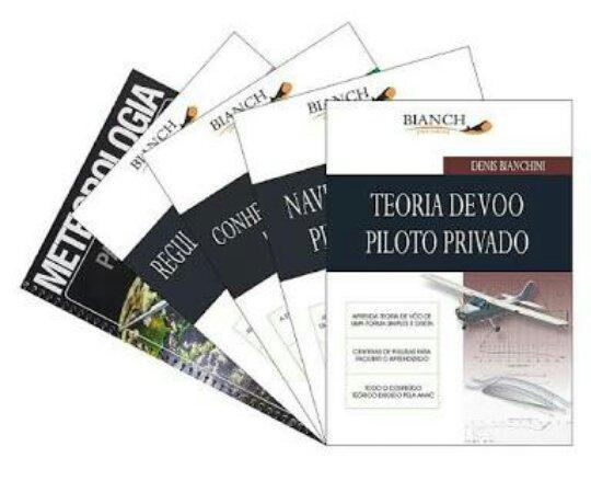 Kit livros Bianchi aviação 
