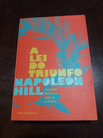 Livro A Lei do Triunfo  Napoleon Hill