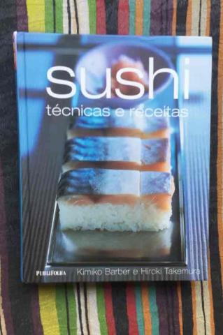 Livro Sushi Técnicas e Receitas Semi-Novo