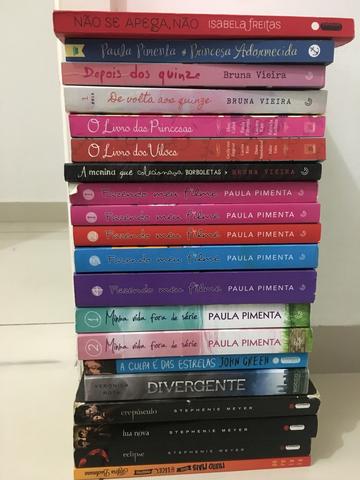Livros adolescentes R$12 CADA