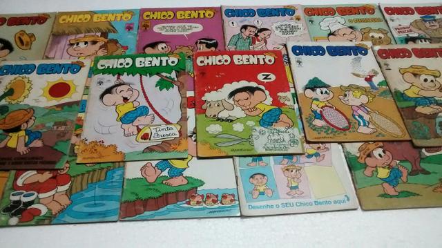 Lote de gibis Chico Bento