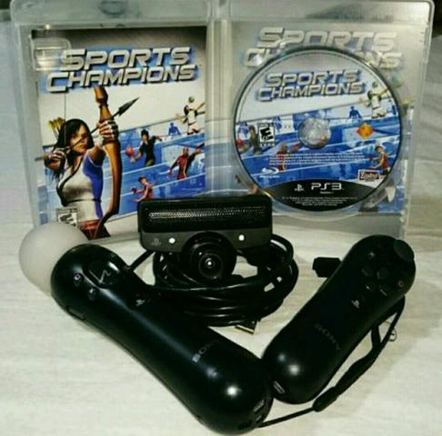 PS Move Completo + Jogo - Imperdível