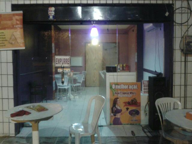 Porta de vidro larga