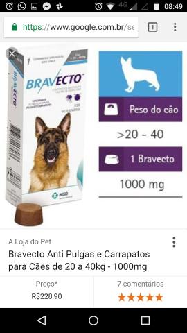 Promoção bravecto