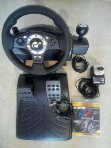 Simulador Logitech Driving Force Pro GT + Gran Turismo 5 XL