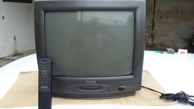 Vendo tv 14 polegadas, colorida e controle remoto