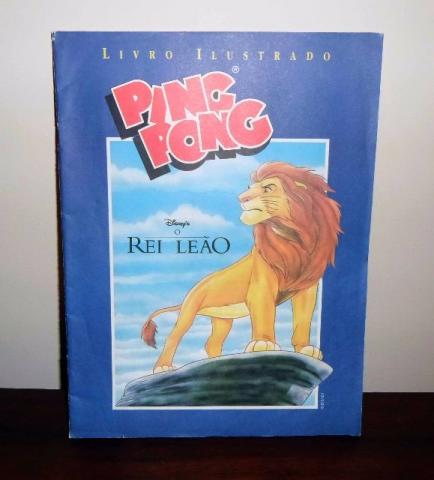 Álbum De Figurinhas Ping Pong Rei Leão - Semi Completo