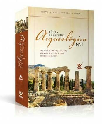 Bíblia de estudo Arqueologica NVI CAPA DURA