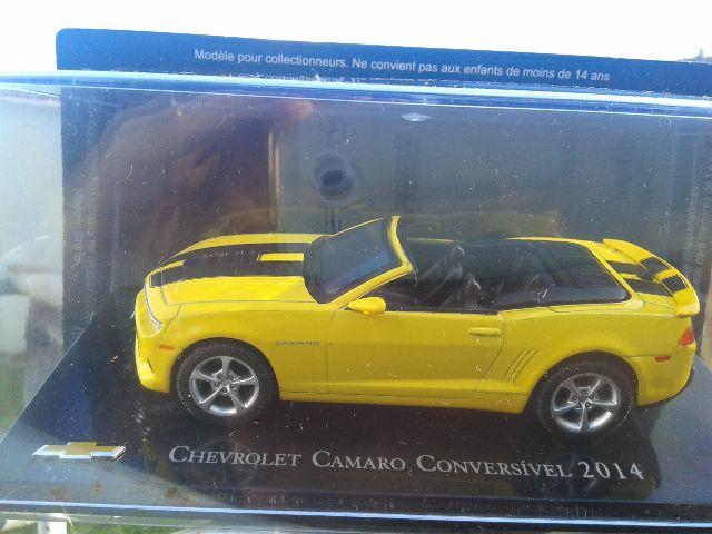 Coleção Carros Chevrolet Camaro Conversivel 