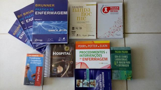 Coleção de Livros de Enfermagem (Novos)