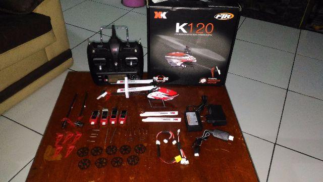 Helicóptero XK K120 completo