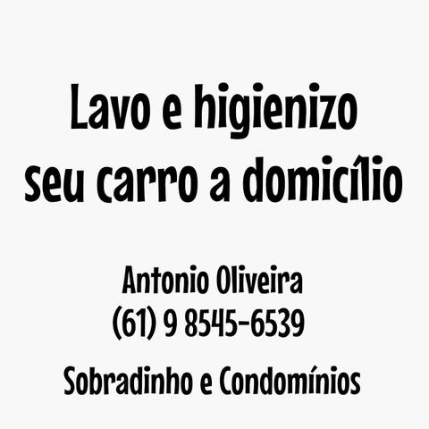 Lavo seu carro a domicílio