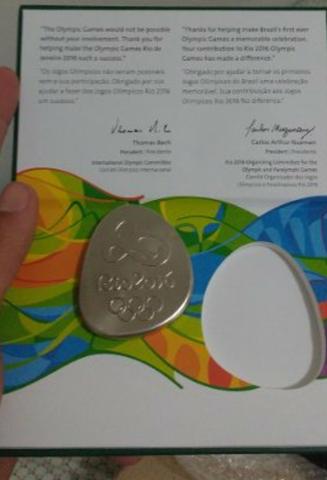 Medalha comemorativa olimpica