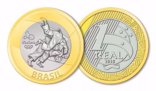 Moeda Comemorativa das Olimpíadas Rio  - Judô