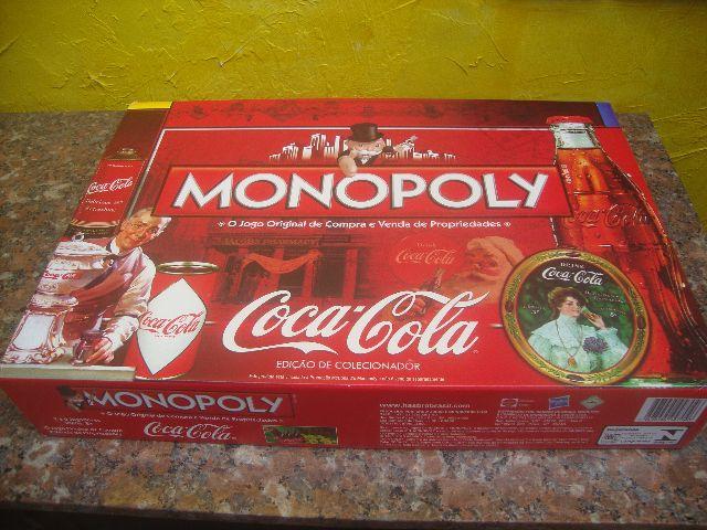 Monopoly Coca Cola Edição De Colecionador Lacrado
