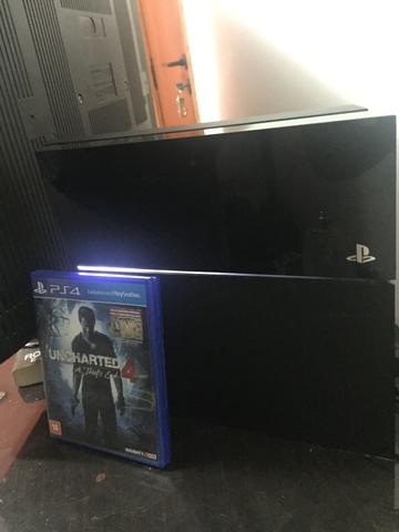 Playstation 4 Com 21 jogos 2 Controles