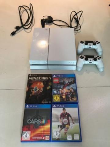 Playstation 4 Slim Sony 500gb Ps4 + Fifa 17 - Em Estoque