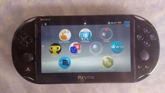 Ps Vita Semi Novo Zerado Completo + 1 jogo