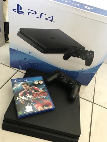 Ps4 Slim + PES 15 - Aceito Console usado
