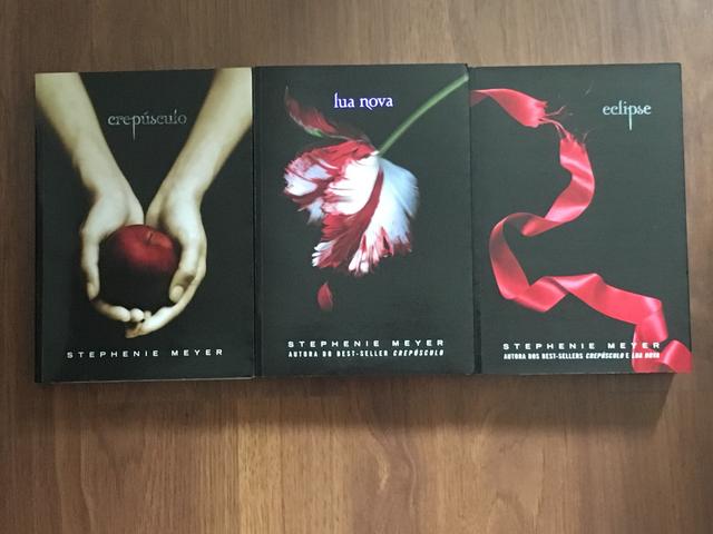 3 livros Crepúsculo