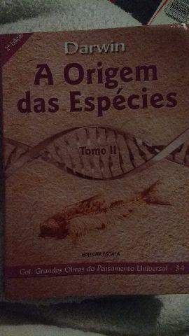 A origem das espécies. Tomo II. Darwin