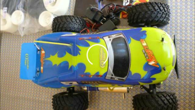 Carrinho a combustão zero