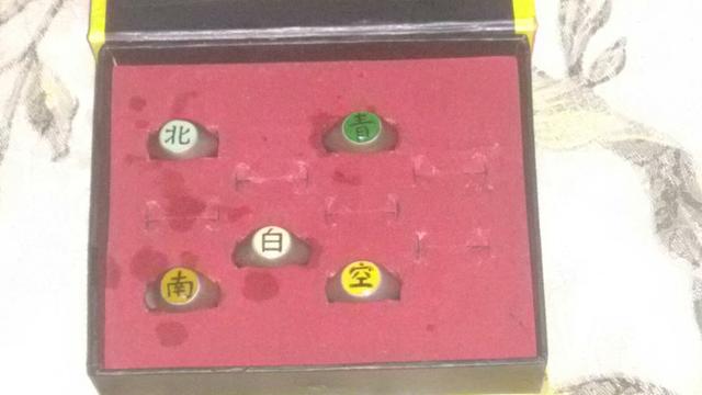 Coleção de anéis do Naruto