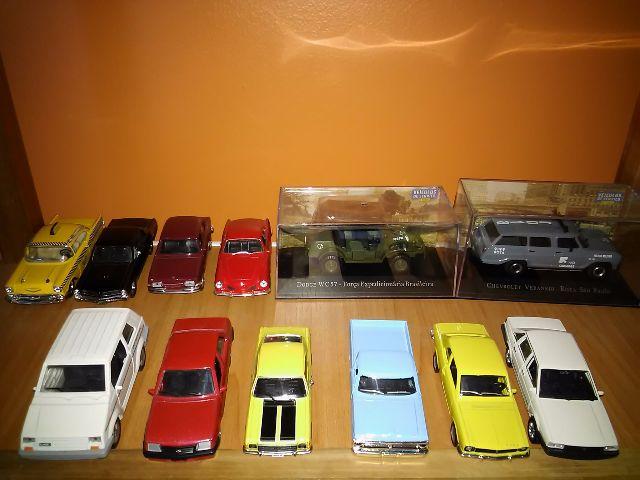 Coleção miniaturas carros