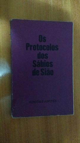 Livro - Os Protocolos Dos Sábios De Sião