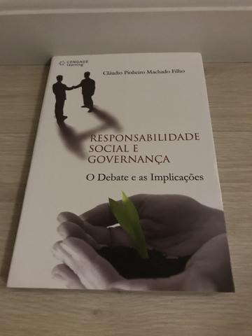 Livro: Responsabilidade social e governança