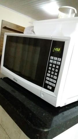 Microondas 1 mês de uso semi de