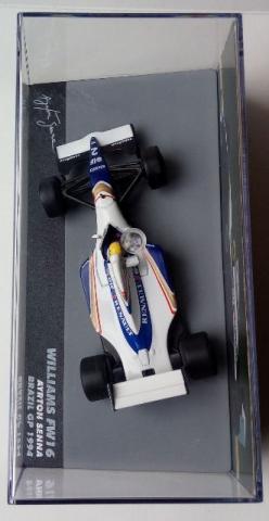 Miniatura Williams FW16 - Ayrton Senna 