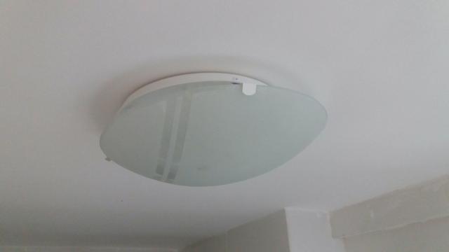 Plafon para 1 lâmpada