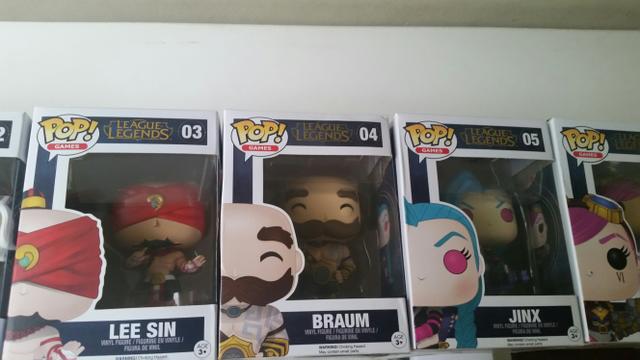 Coleção Completa de Funkos LoL