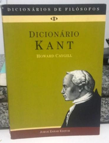 Dicionário Kant - Howard Caygill