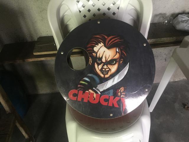 Estou vendendo uma carretilha de pipa tamanho 18 polegadas