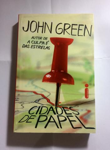 Livro Cidades de Papel de John Green
